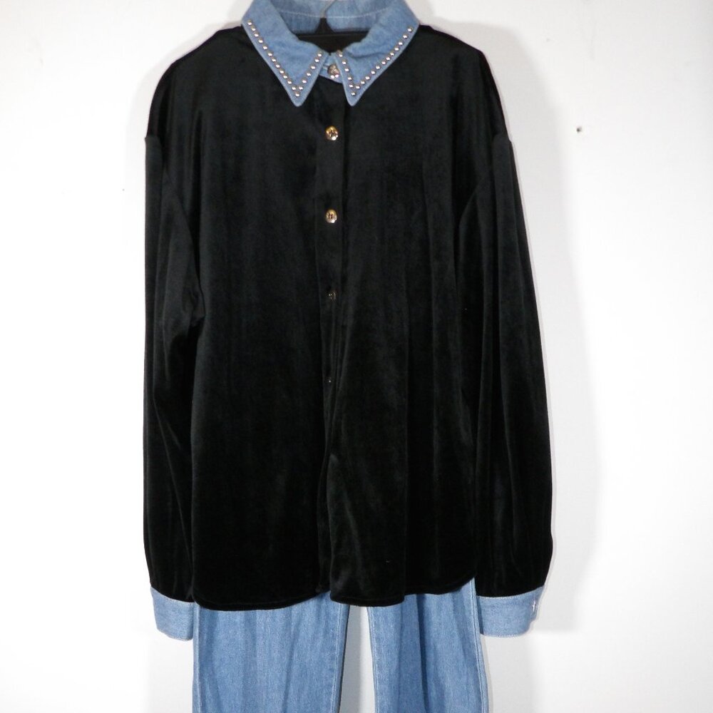 Vintage Saint Germain Paris Women's Jacket &Pants Suit, Size Large - Picture 3 of 5